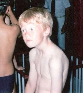 Photo of David Hill, aged 8